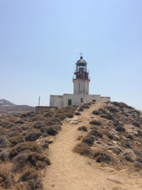 greece, lighthouse, travel